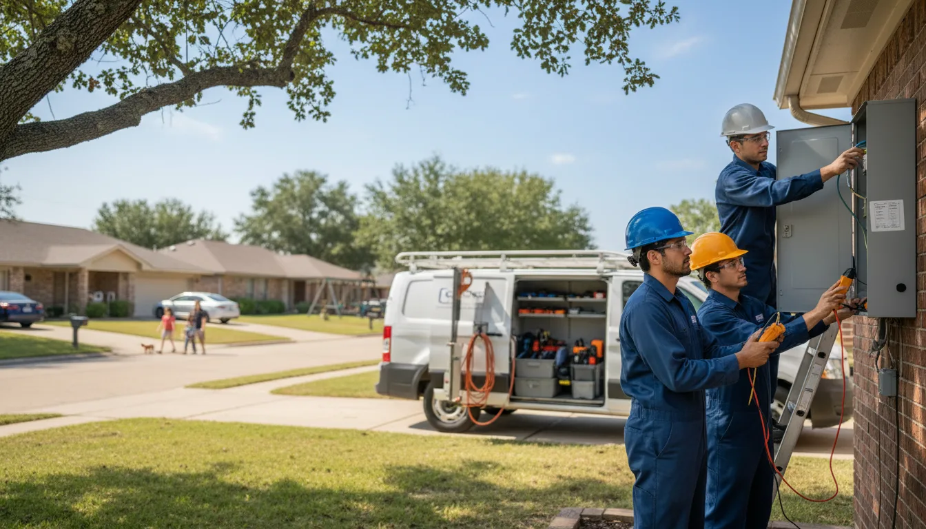 Certified electrician providing emergency electrical services in Bard, CA